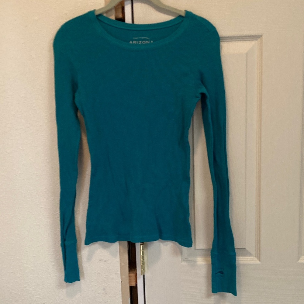 Arizona Jean Company Women's Turquoise thermal
